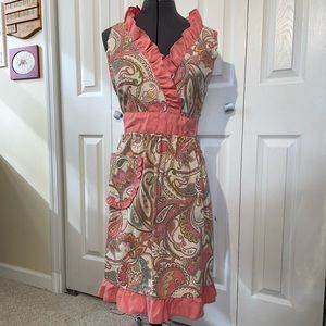 Ridgefield Home Ruffled Apron